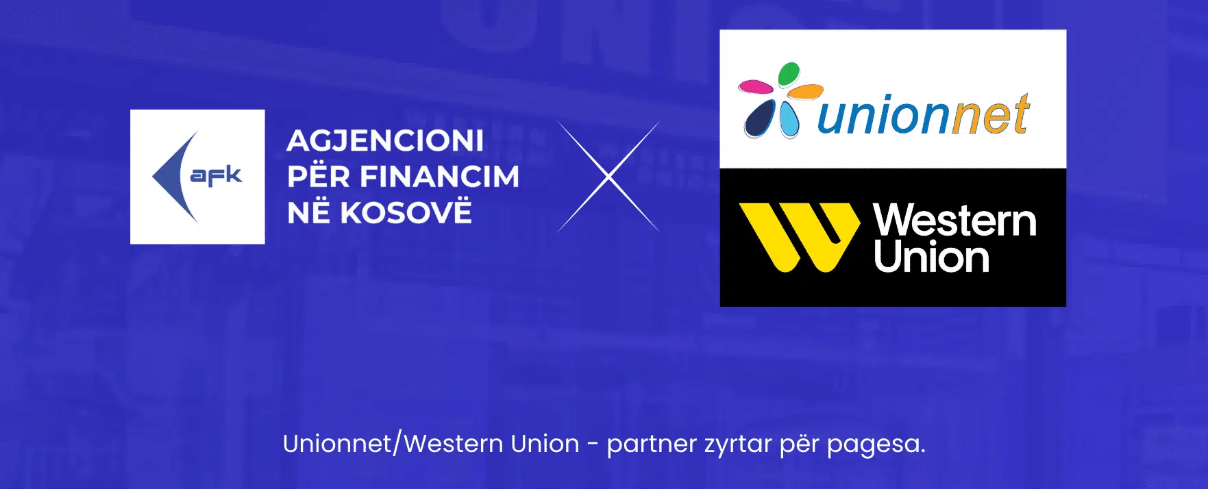 afk / unionnet - westernunion partnership